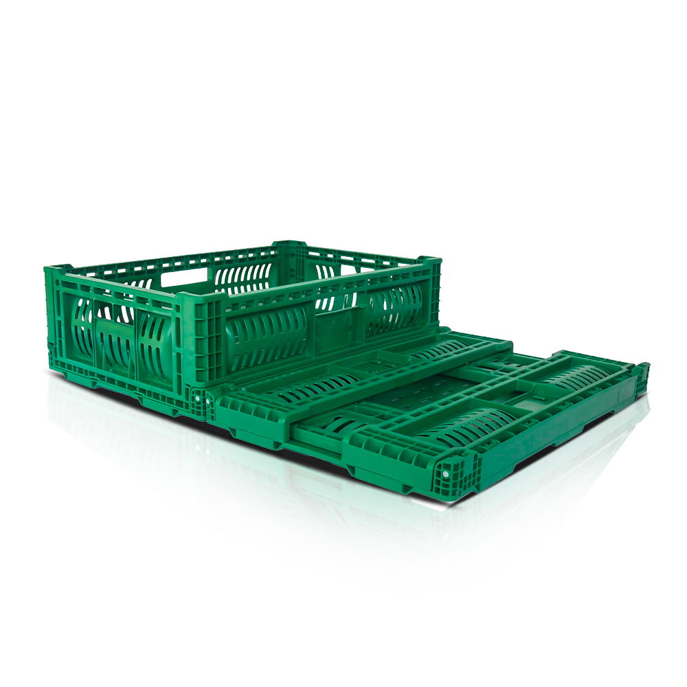 ZJKN604018W-H Folding Basket Fruit Basket Plastic Vegetable Basket