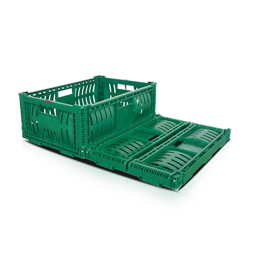ZJKN604022W-HS Folding Basket Fruit Basket Plastic Vegetable Basket