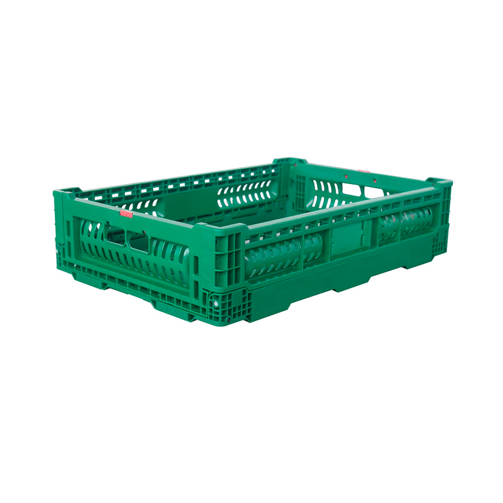 ZJKN604014W-HS Folding Basket Fruit Basket Plastic Vegetable Basket