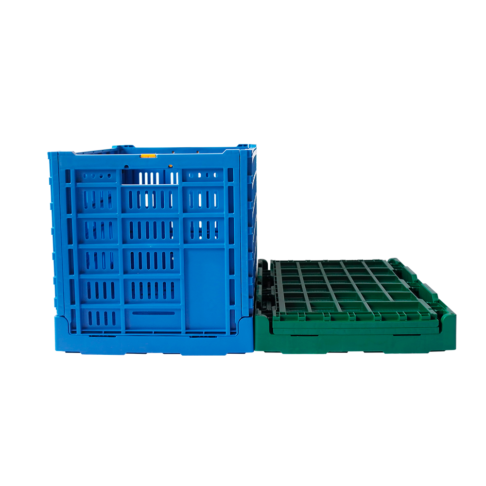 ZJKN604040W-S Folding Basket Fruit Basket Plastic Vegetable Basket