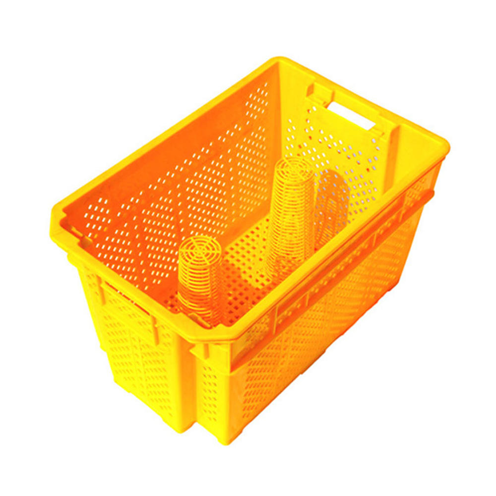 ZJCK583833W Folding Basket Fruit Basket Plastic Vegetable Basket