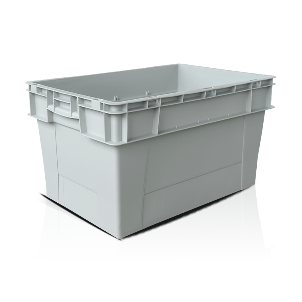 ZJCX654431W Vertical Warehouse Box Inclined Insertion Box Plastic Turnover Box
