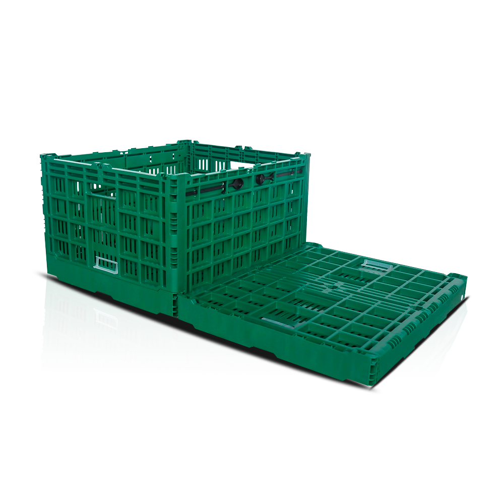 ZJKB605034W Folding Basket Fruit Basket Plastic Vegetable Basket